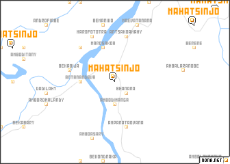map of Mahatsinjo