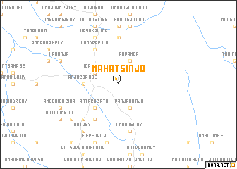 map of Mahatsinjo