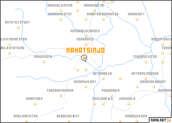 map of Mahatsinjo