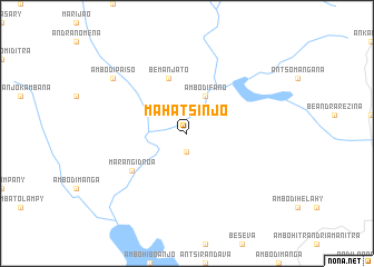 map of Mahatsinjo