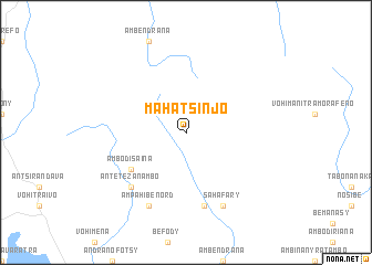 map of Mahatsinjo