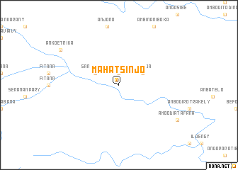 map of Mahatsinjo