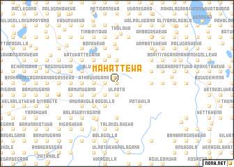 map of Mahattewa