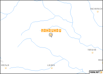 map of Mahauhau
