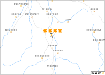 map of Mahavano