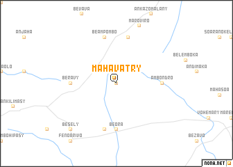 map of Mahavatry