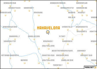 map of Mahavelona