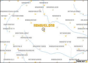 map of Mahavelona