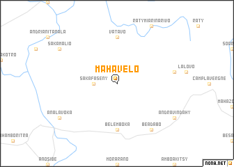 map of Mahavelo