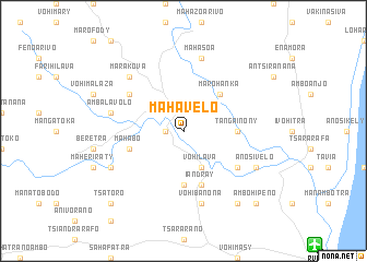 map of Mahavelo