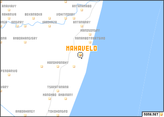 map of Mahavelo