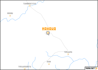 map of Mahawa