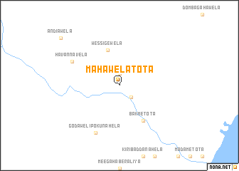 map of Mahawelatota