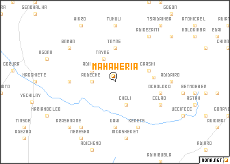 map of Mahaweriʼā
