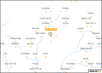 map of Mahaw