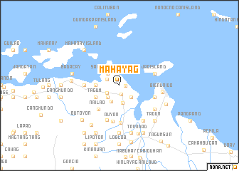map of Mahayag