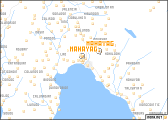 map of Mahayag