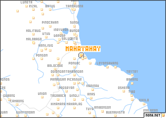 map of Mahayahay