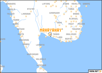 map of Mahayahay