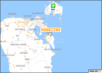 map of Mahazzah