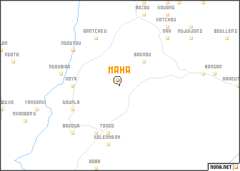 map of Maha