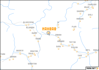 map of Mahbab