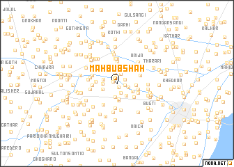 map of Mahbūb Shāh