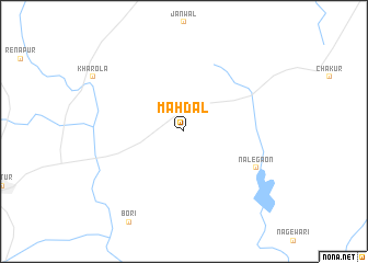 map of Mahdal