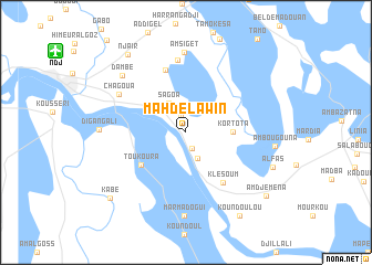 map of Mahd el Awîn