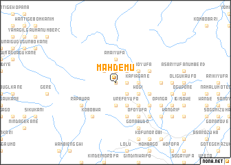 map of Mahdemu