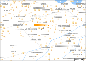 map of Mahdiābād