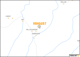 map of Māh Dūst
