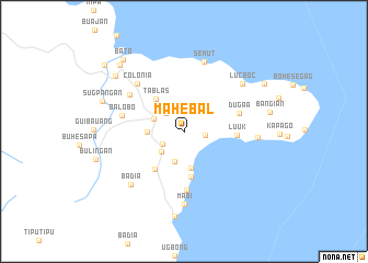 map of Mahebal