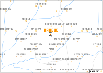map of Mahebo