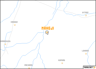 map of Māheji