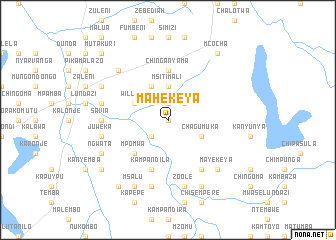 map of Mahekeya