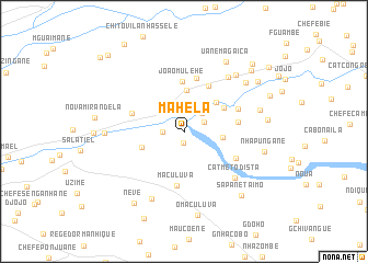 map of Mahela