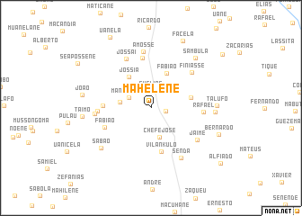 map of Mahelene