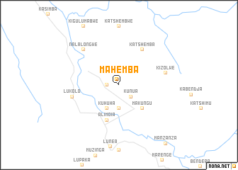 map of Mahemba