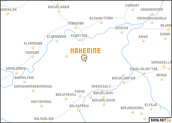 map of Maherine