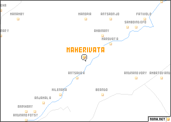 map of Maherivata