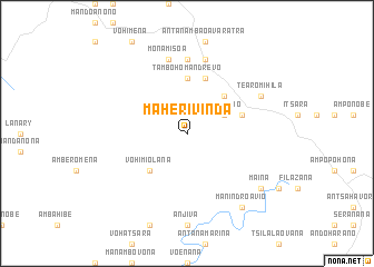 map of Maherivinda