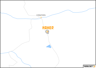 map of Maher