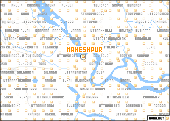 map of Maheshpur