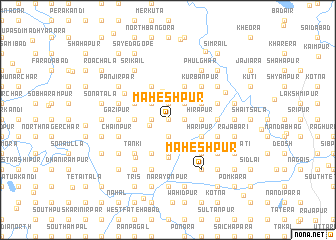 map of Maheshpur