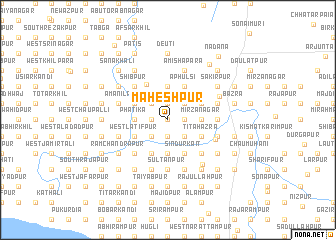 map of Maheshpur