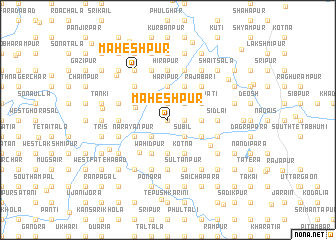 map of Maheshpur