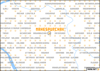 map of Mahespur Chak