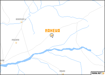 map of Mahewa