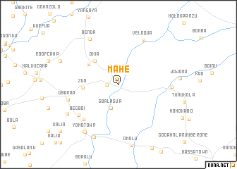 map of Mahe